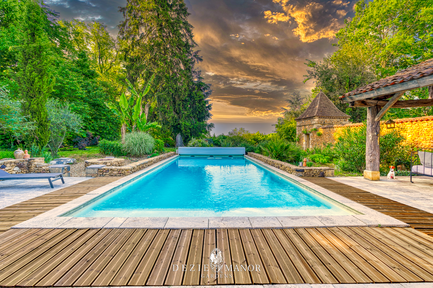 Heated pool 12x5