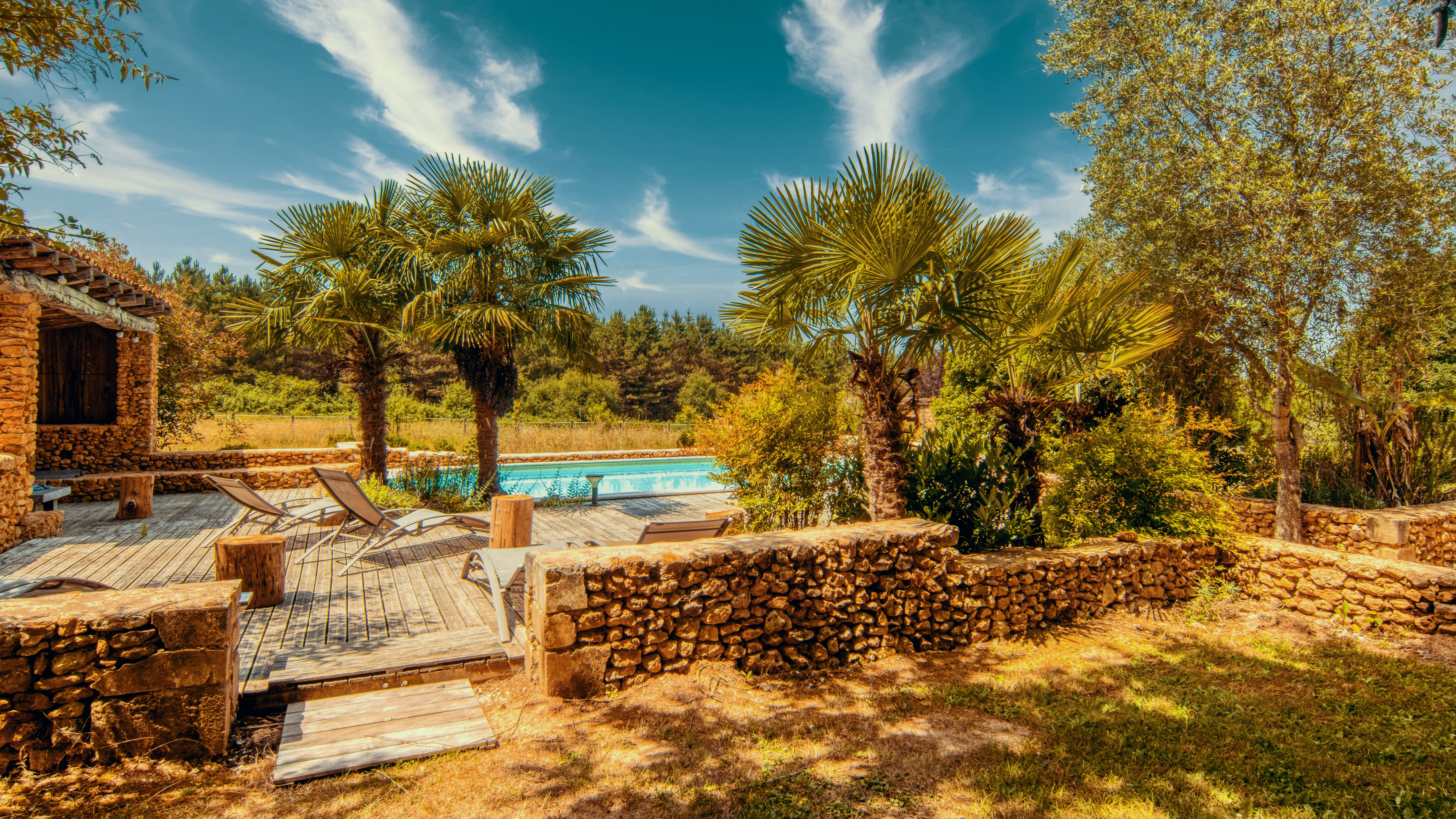 Heated pool 10x5