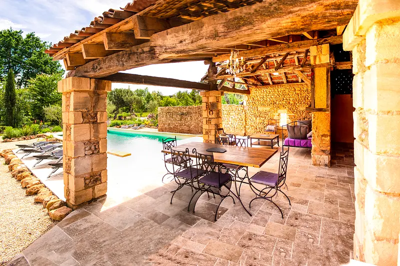 Cottage - Heated Pool and terrace